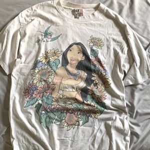Vintage 90s Disney Designs Pocahontas long tee